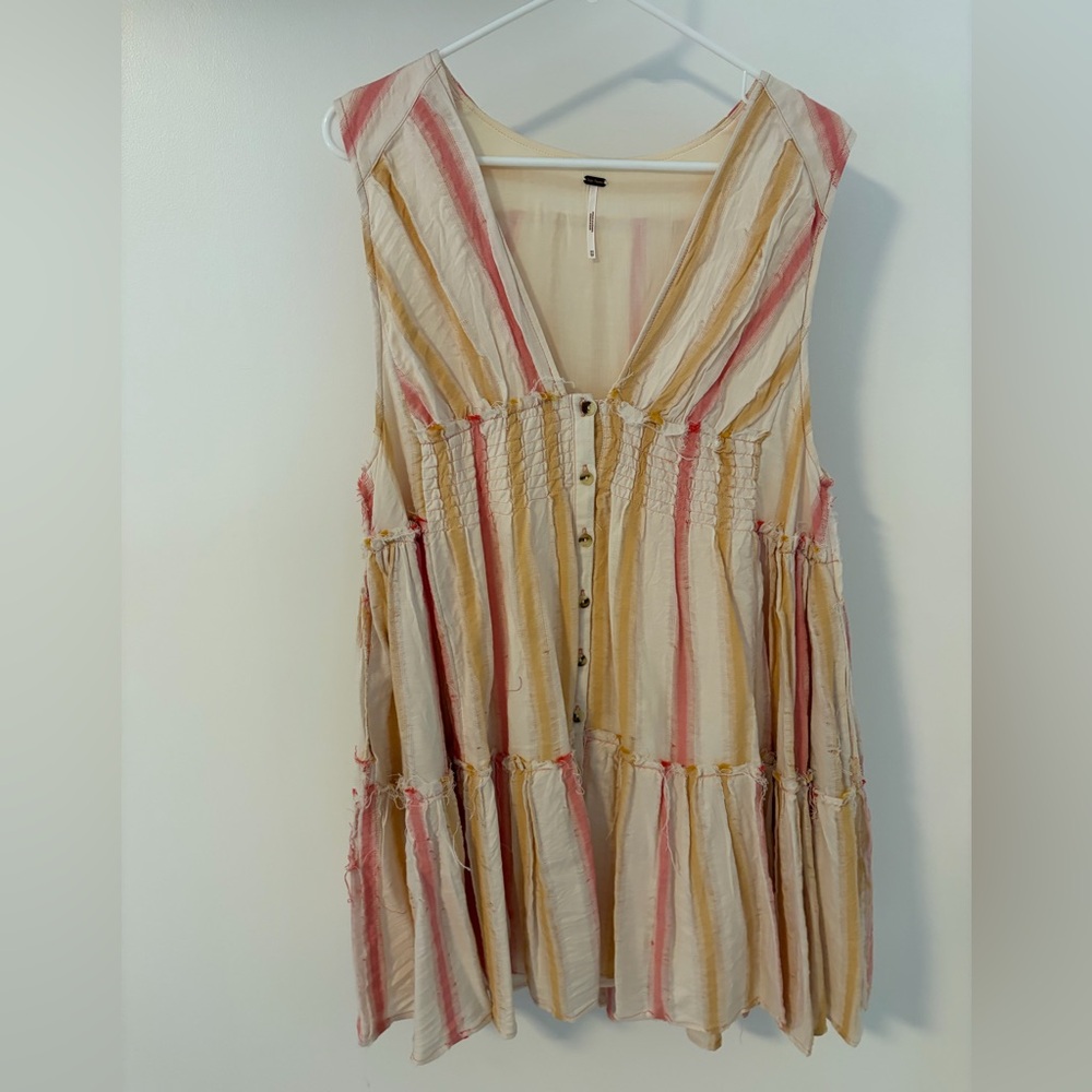 Striped Sleeveless Dress